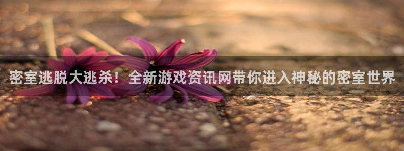 欧博娱乐平台负责人：密室逃脱大逃杀！全新游戏资讯网带你进入神